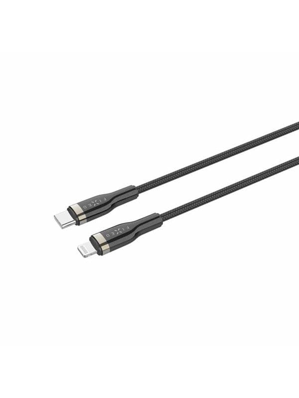 FIXED METAL - USB-C Lightning - 2m - Schwarz