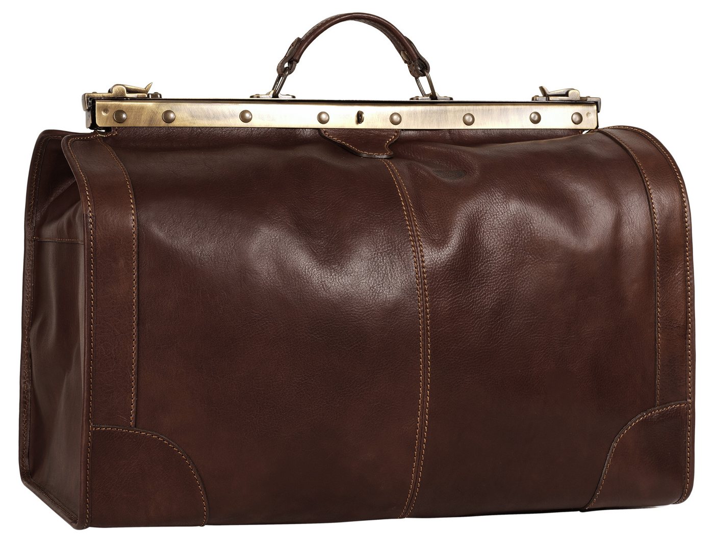 Piké Reisetasche LOMBARDIA GRANDE, echt Leder, Made in Italy