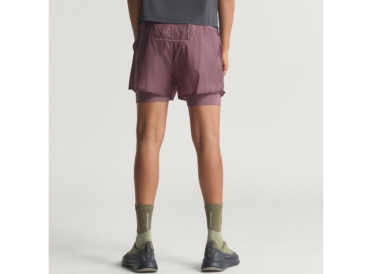 adidas Performance Laufshorts adidas H.Koumori ADI365 Herren 2 in 1 Short Shadow Bild 2