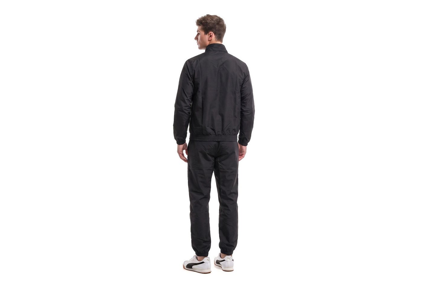 Sergio Tacchini Trainingsanzug Trainingsanzug Sergio Tacchini Carson (2-tlg., Jacke und Hose), Elastische Bündchen an Ärmeln, Saum und Beinabschlüssen