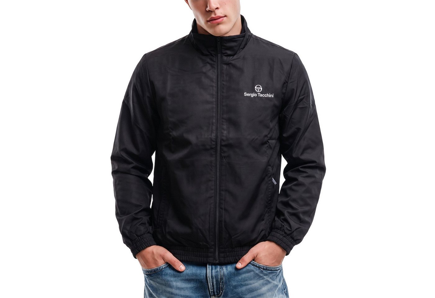 Sergio Tacchini Trainingsanzug Trainingsanzug Sergio Tacchini Carson (2-tlg., Jacke und Hose), Elastische Bündchen an Ärmeln, Saum und Beinabschlüssen Bild 2