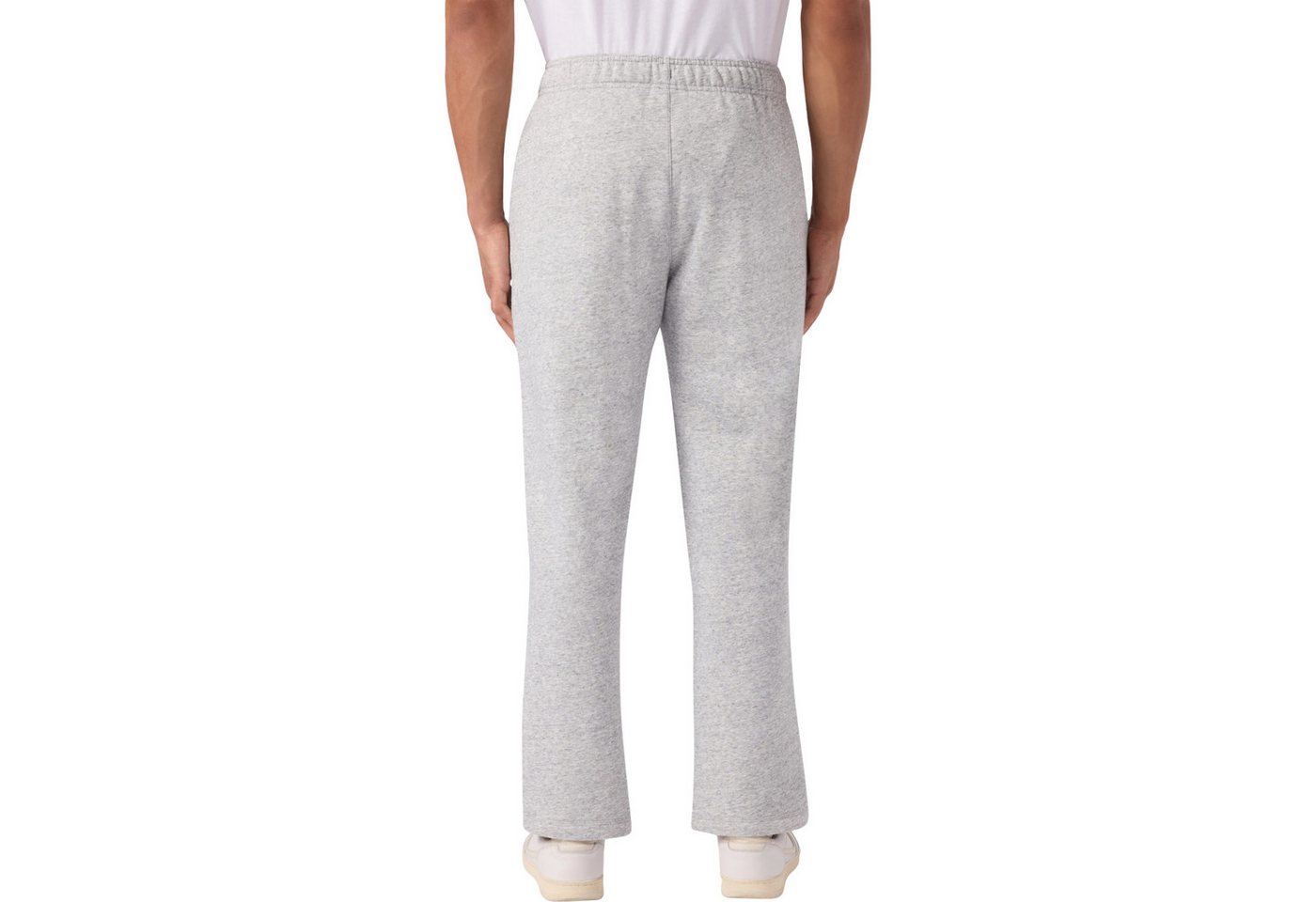 Champion Trainingshose Icons Herren Fleece-Hose mit geradem Saum Hellgrau Bild 5