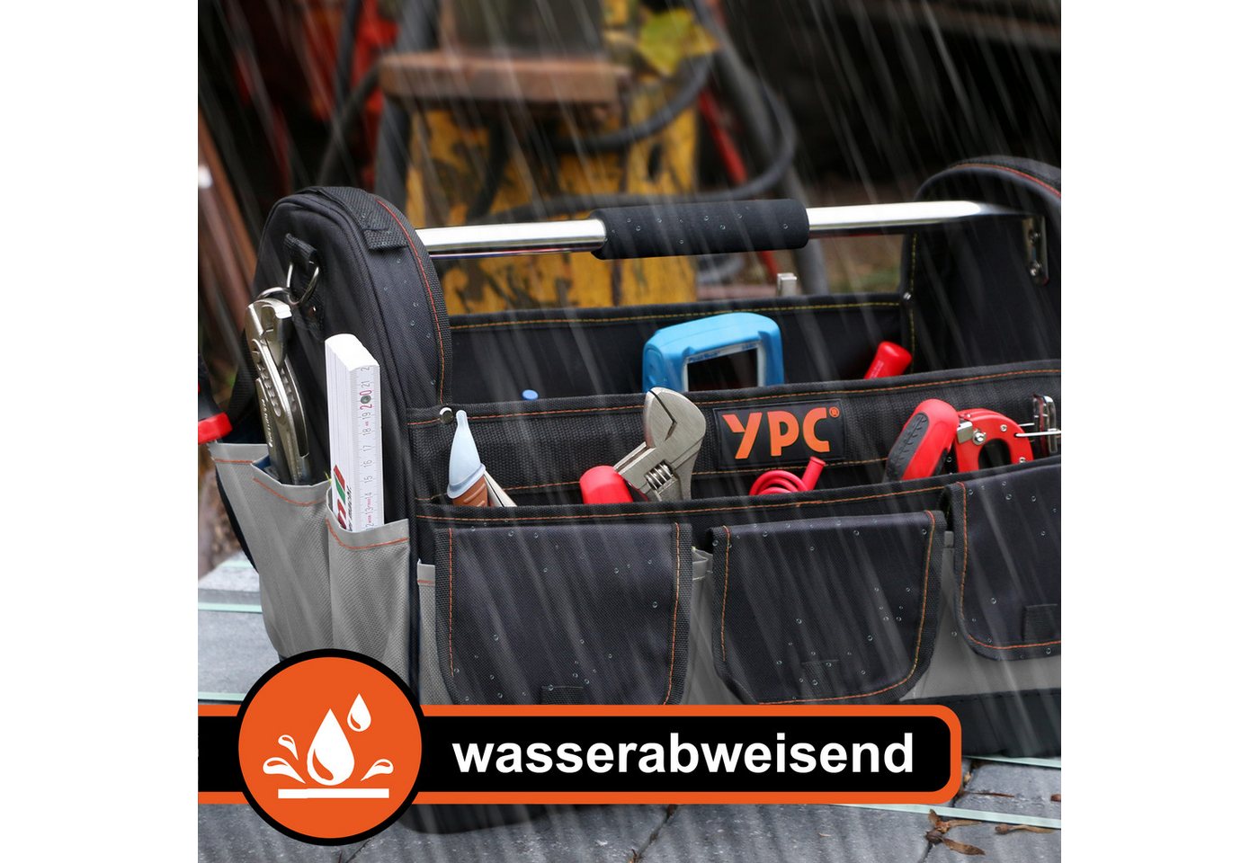 YPC Werkzeugtasche Pioneer Werkzeugkorb XXL, Werkzeugtasche, wasserdicht Bild 2