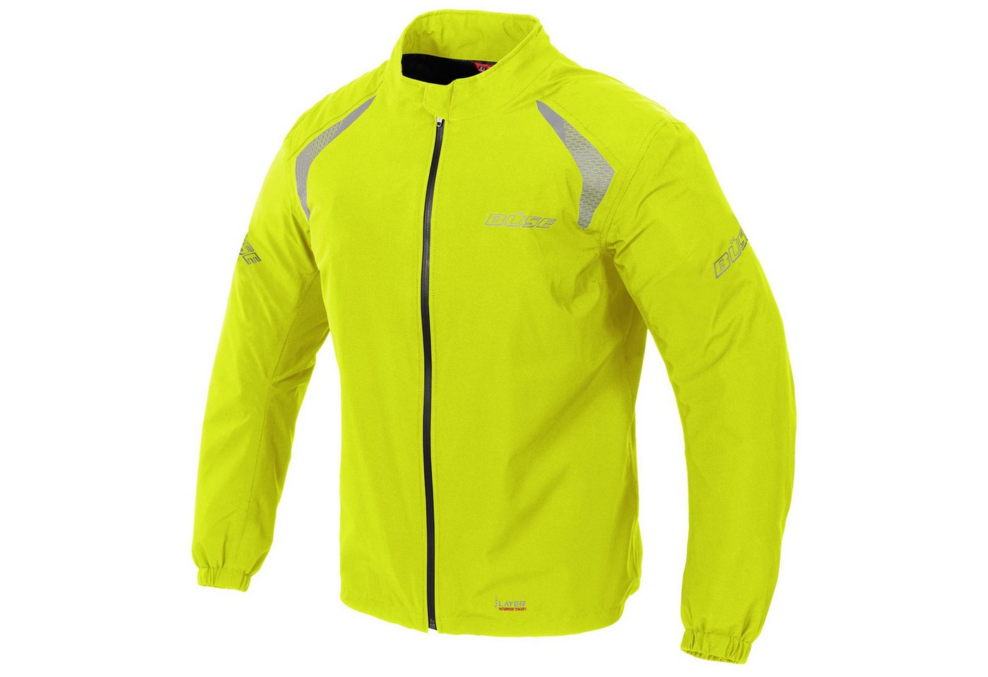 Büse Regenanzug Büse Breeze Regenjacke neon-gelb, motorrad regenjacke