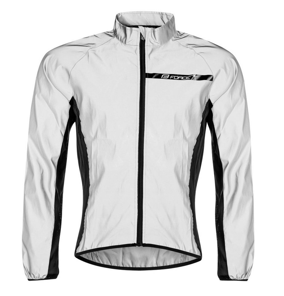 FORCE Fahrradjacke Jacke FORCE FLASH reflektierend +10 °C bis +15 °C * Bild 2