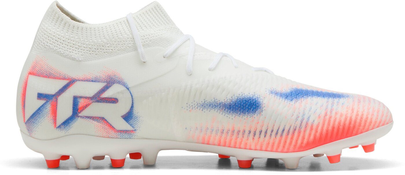 PUMA FUTURE 8 MATCH MG PUMA WHITE-PUMA BLACK-GLOWING RED Fußballschuh Bild 4