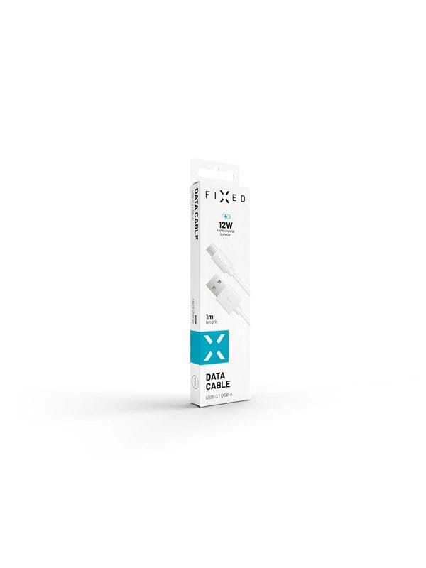 FIXED USB-A Lightning - 1m - Weiß