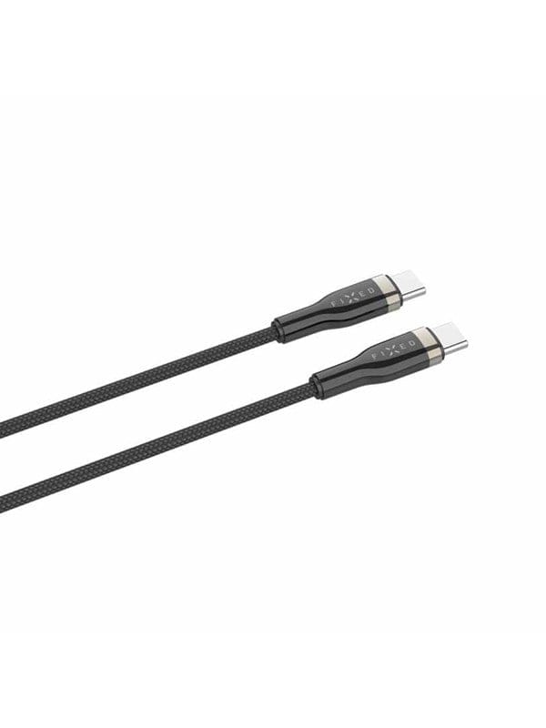 FIXED METAL series 100W - USB-C USB-C - 1.2m - Schwarz