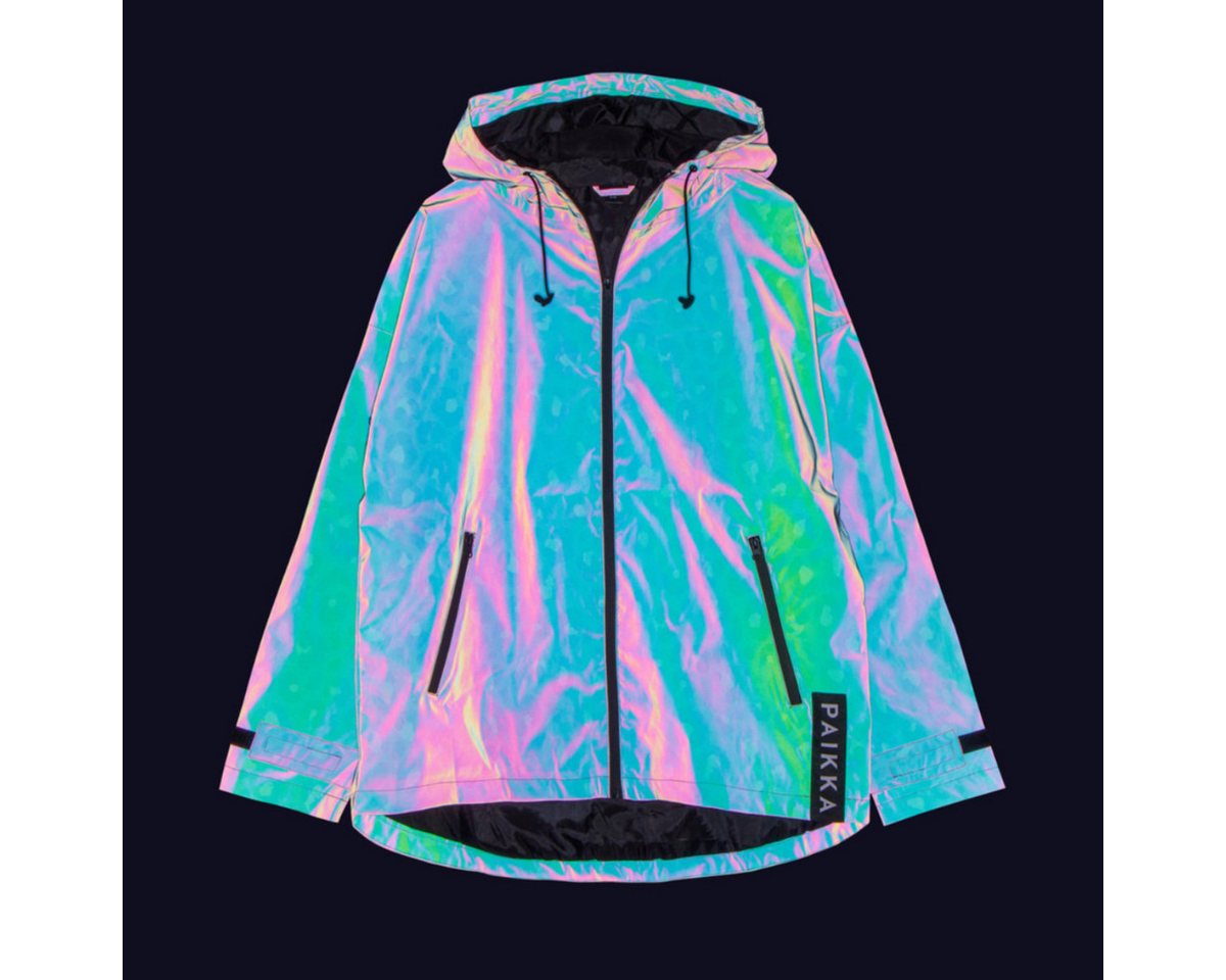 PAIKKA Outdoorjacke Regenmantel für Zweibeiner reflektierend Unisex "Human Visibility Rai Bild 2