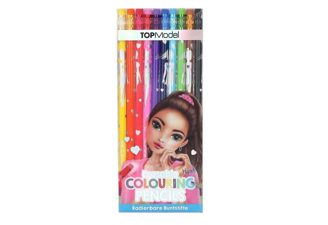 Topmodel Erasable Colouring Pencils
