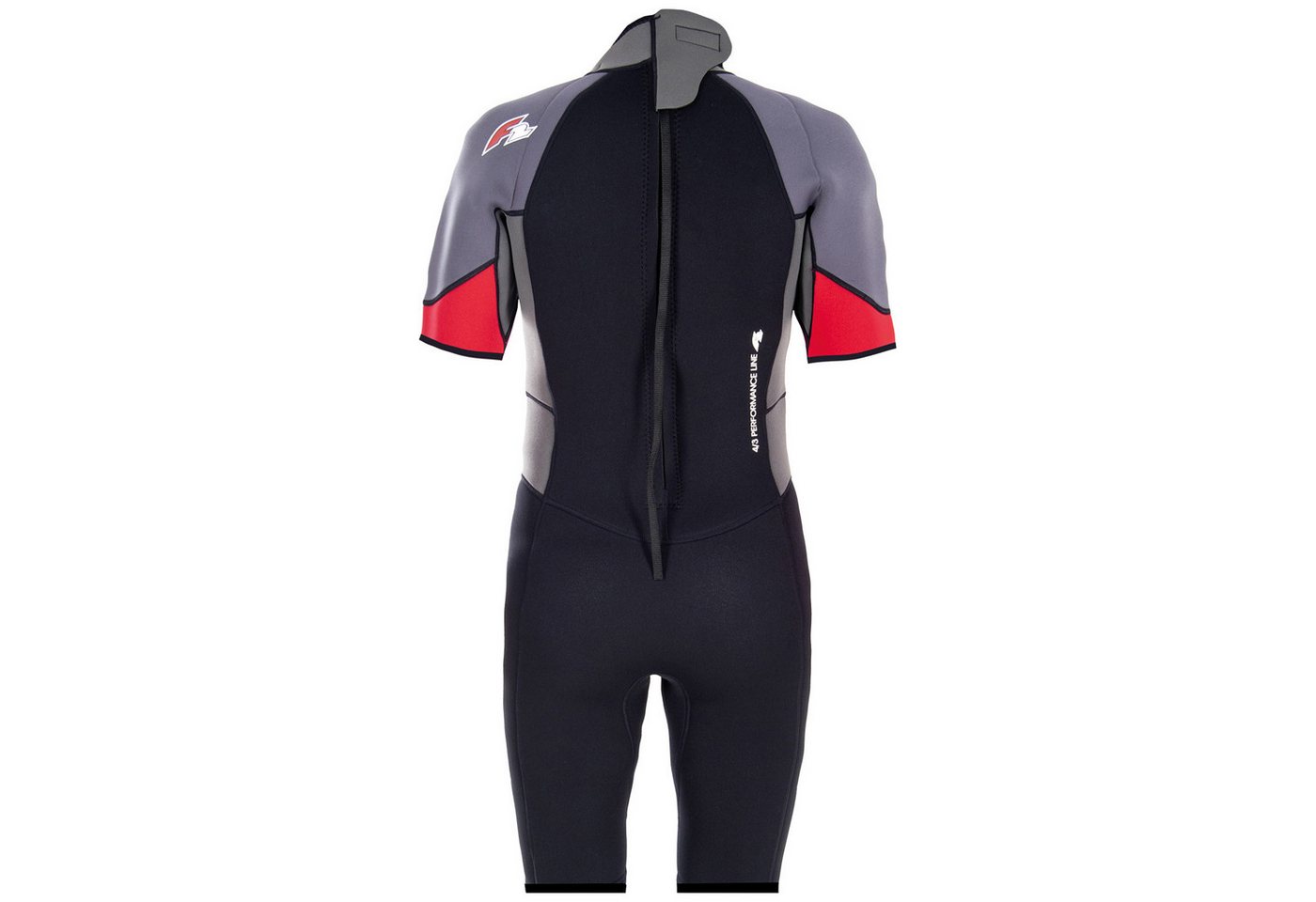 F2 Neoprenanzug F2 Herren Neopren Anzug Rebel - Shorty 3/2 mm M Rot Bild 3