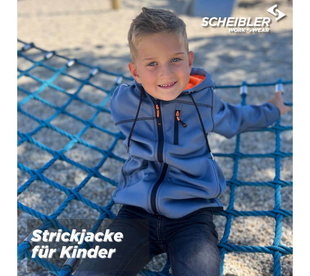 SCHEIBLER WORKWEAR Outdoorjacke Active Regulierbare Kapuze, elastischer Bund, wärmende Fleece-Innenseite