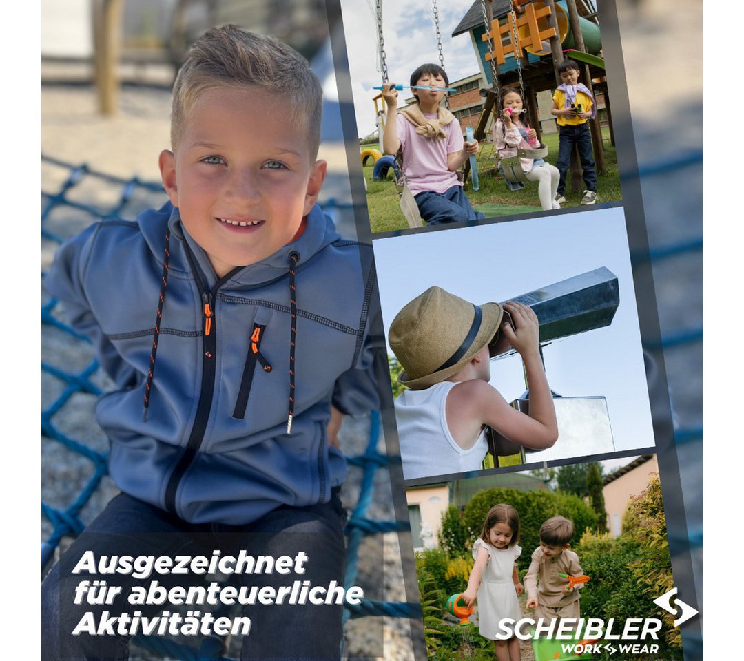 SCHEIBLER WORKWEAR Outdoorjacke Active Regulierbare Kapuze, elastischer Bund, wärmende Fleece-Innenseite Bild 3