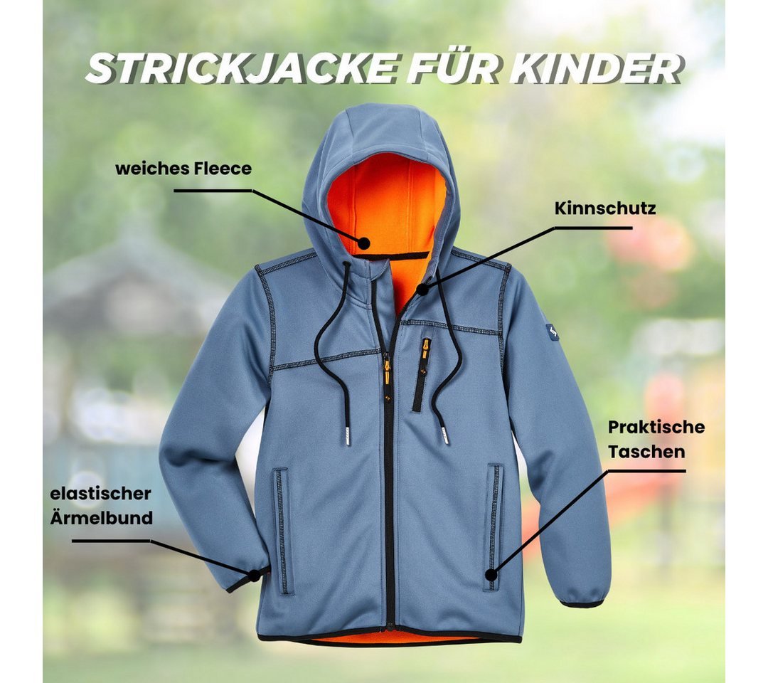 SCHEIBLER WORKWEAR Outdoorjacke Active Regulierbare Kapuze, elastischer Bund, wärmende Fleece-Innenseite Bild 4