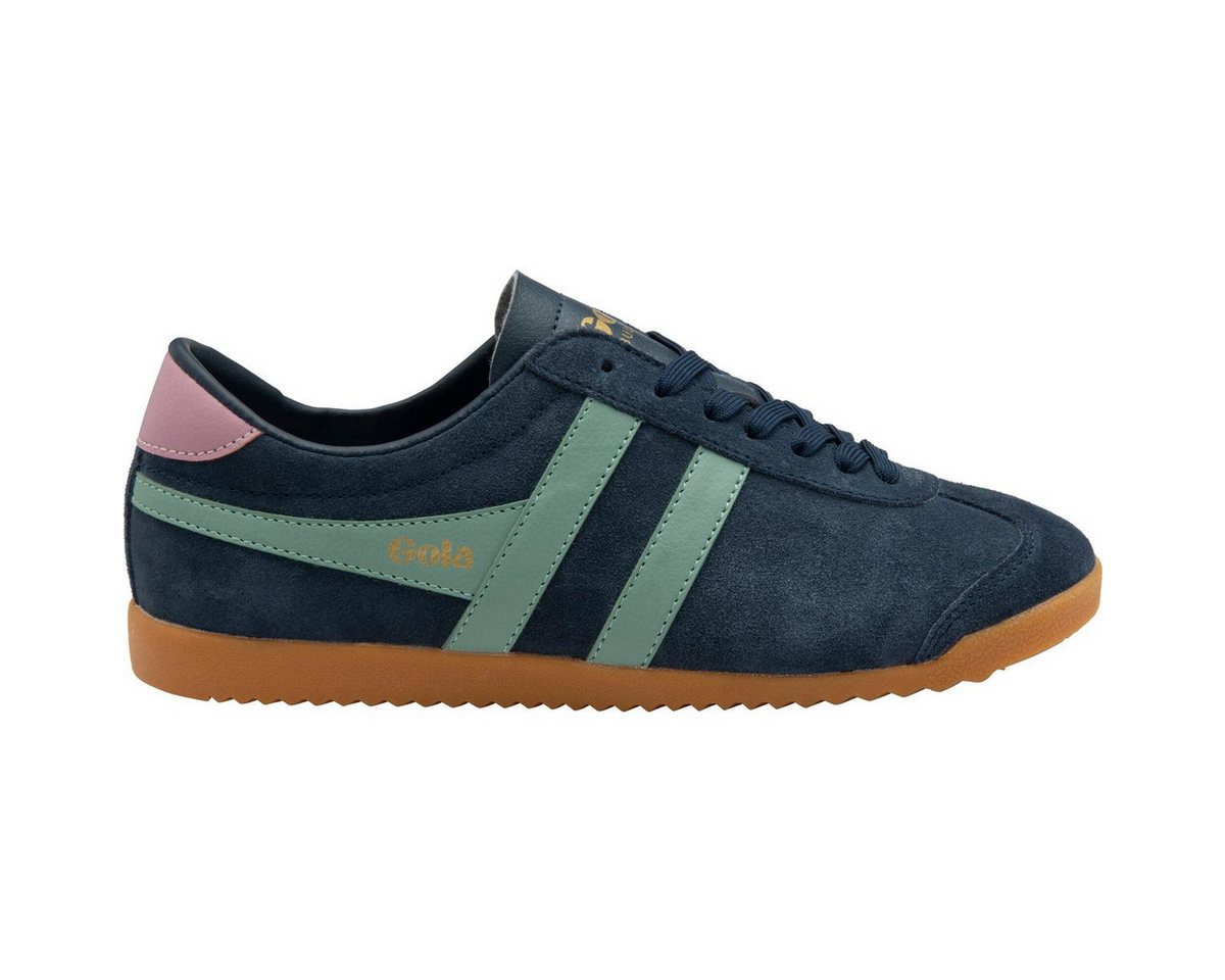 Gola Bullet Suede Sneaker Women Outdoorschuh Zeitloser Damensneaker aus Wildleder mit klassischem Gola-Design und