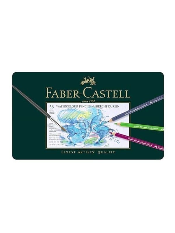 Faber-Castell - Albrecht Dürer Watercolor colored pencils - Metal box with 36 pcs