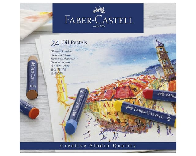 Faber-Castell Ölpastellkreiden 24er Kartonetui