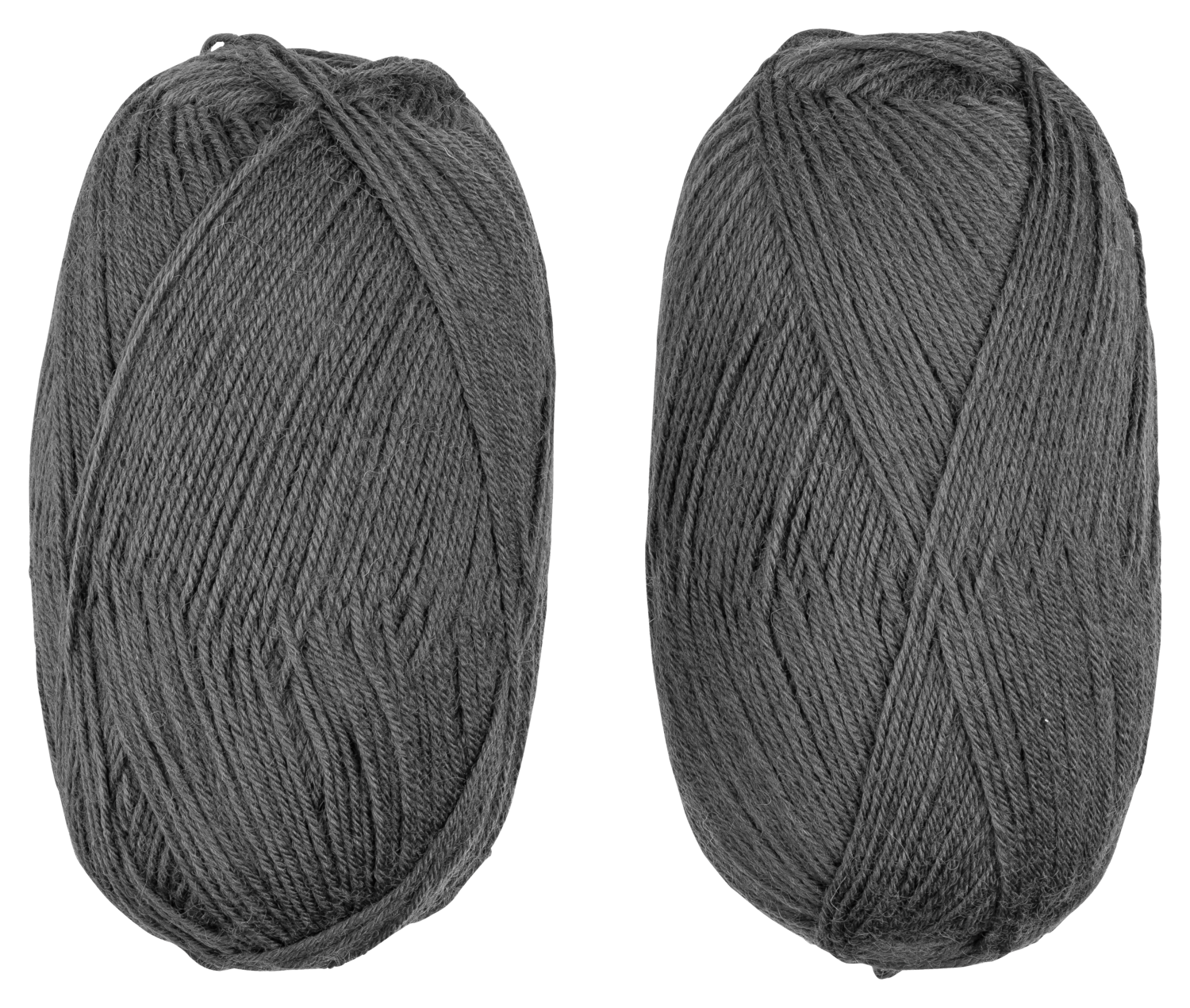 CRELANDO® 4-fädige Sockenwolle „Anika“ / 6-fädige Sockenwolle „Verena"" / Flausch-Sockengarn „Celina“ (Verena/grau) Bild 3