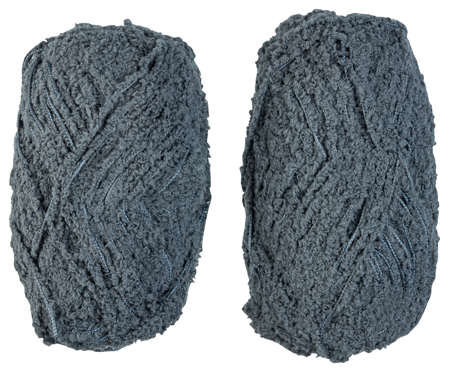 CRELANDO® 4-fädige Sockenwolle „Anika“ / 6-fädige Sockenwolle „Verena" / Flausch-Sockengarn „Celina“ (Celina/grau)