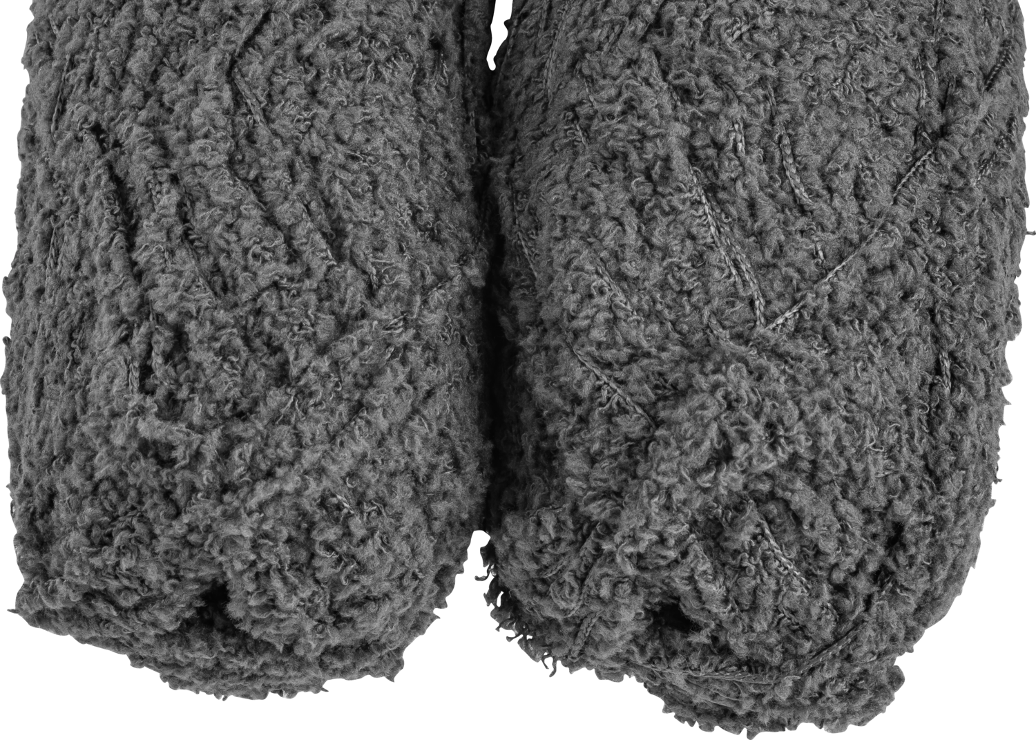 CRELANDO® 4-fädige Sockenwolle „Anika“ / 6-fädige Sockenwolle „Verena" / Flausch-Sockengarn „Celina“ (Celina/grau) Bild 3