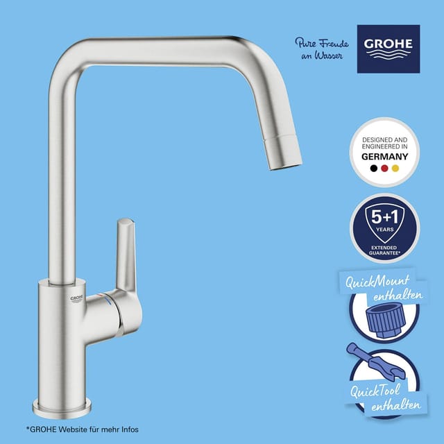 Grohe Start Kitchen faucet Supersteel
