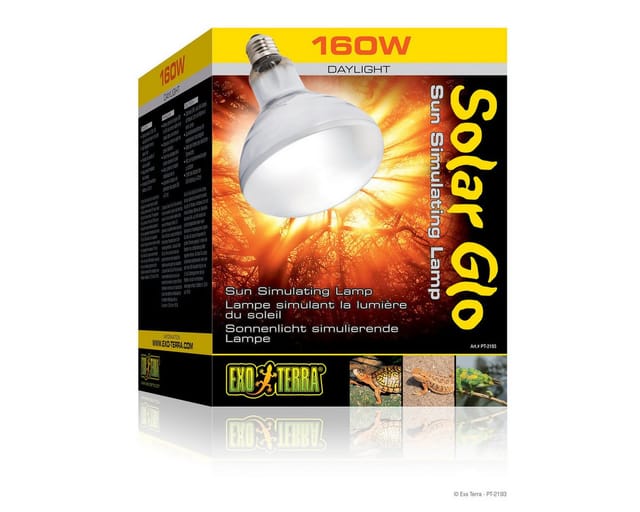 EXO TERRA Solar Glo Wide Beam 80W Sun Simulating Bulb