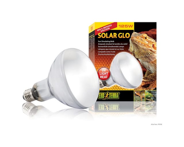 EXO TERRA Solar Glo Wide Beam 125W Sun Simulating Bulb