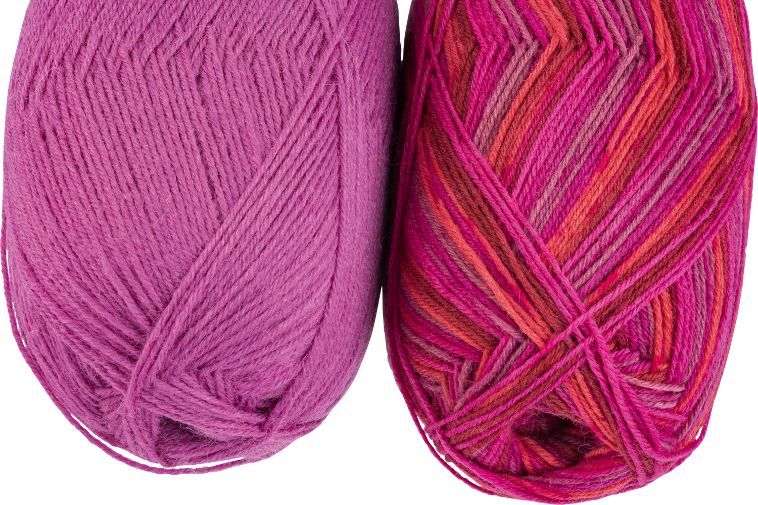 CRELANDO® 4-fädige Sockenwolle „Anika“ / 6-fädige Sockenwolle „Verena"" / Flausch-Sockengarn „Celina“ (Anika/pink/rosa) Bild 3