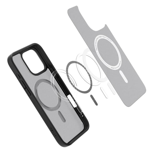 Spigen Ultra Hybrid MagSafe - frost black - iPhone 16 Pro