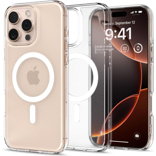 Spigen Ultra Hybrid MagSafe - frost clear - iPhone 16 Pro
