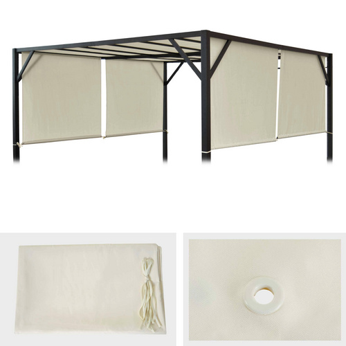 MVG Ersatzbezug »MVG-HA016«, 272 x 496 cm, für Pergola Baia 3 x 3 m - weiss Bild 2