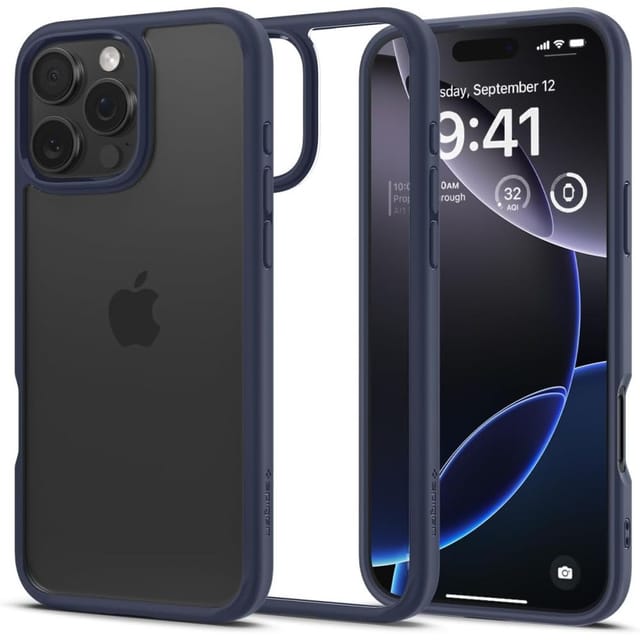 Spigen Ultra Hybrid - navy blue - iPhone 16 Pro Max
