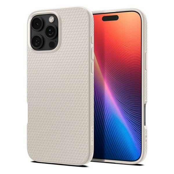 Spigen Liquid Air - natural titanium - iPhone 16 Pro Max