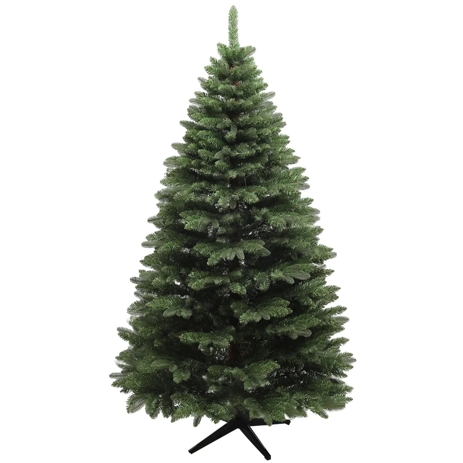 HOMCOM Weihnachtsbaum Kunststoff Stahl 120 x 180H cm
