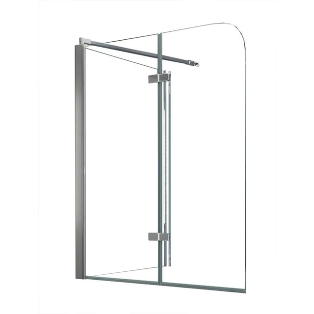 Glasdeals Eck Badewannenaufsatz Duschtrennwand AROUND 70 cm – 3522