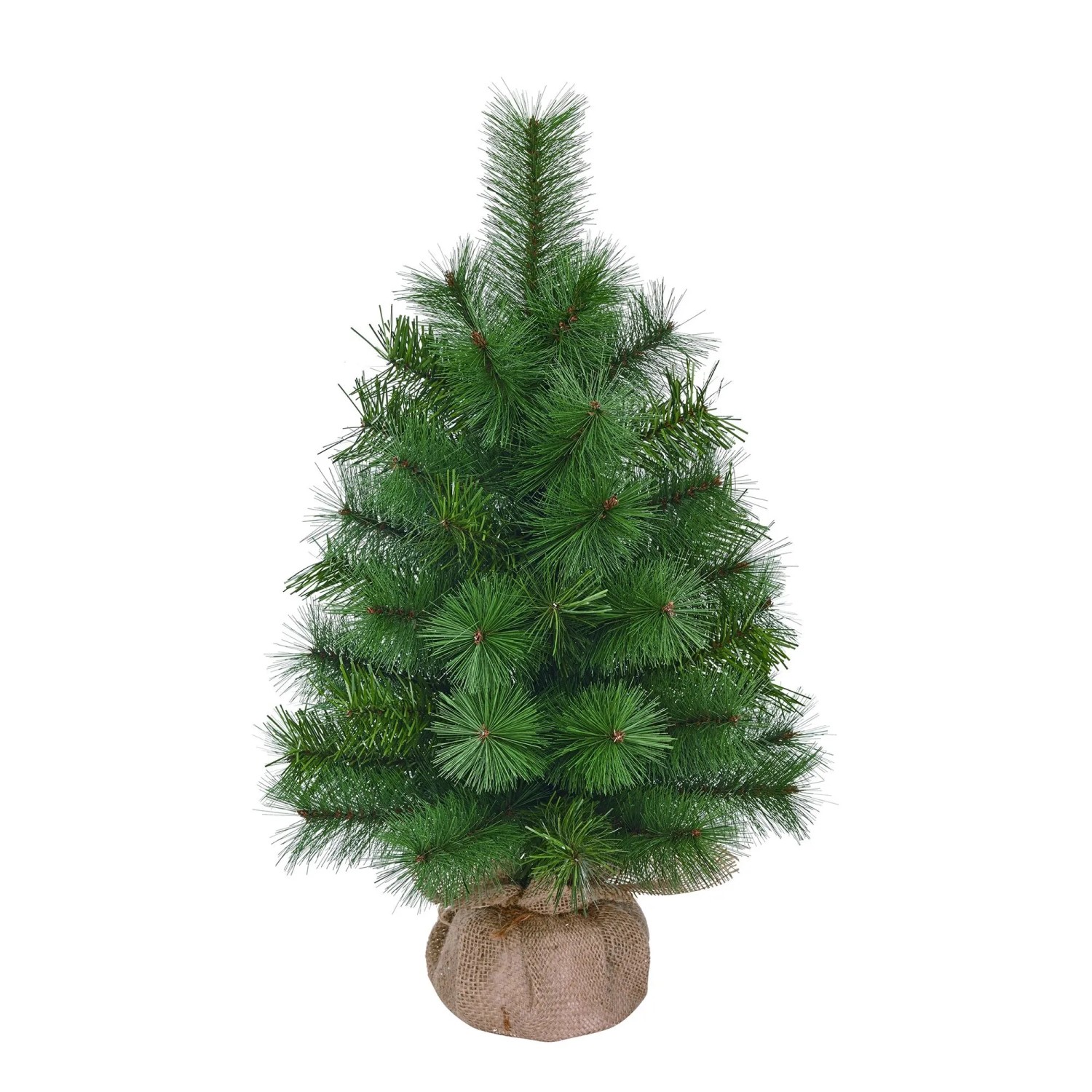 Black Box Trees Weihnachtsbaum Koyama mit Burlap Ø 35 cm x 60 cm Grün