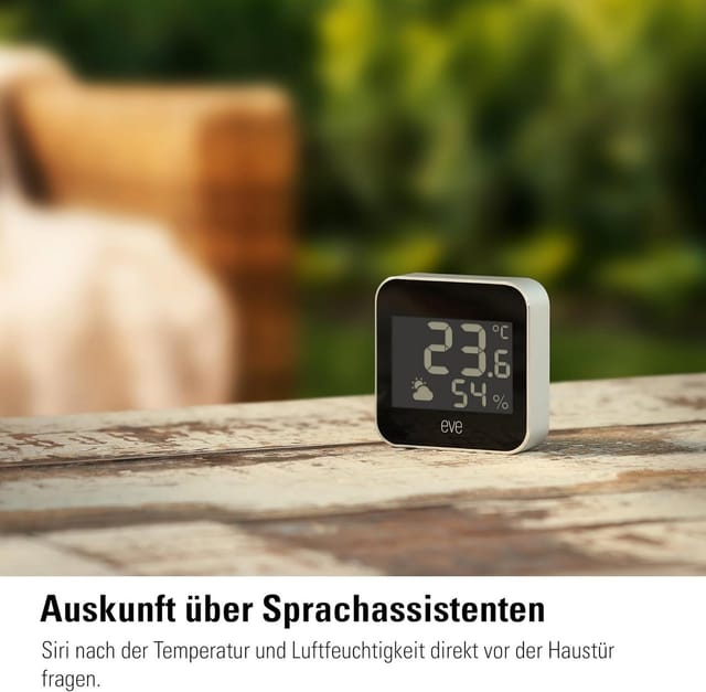 Eve Weather - Smarte Wetterstation (Matter)