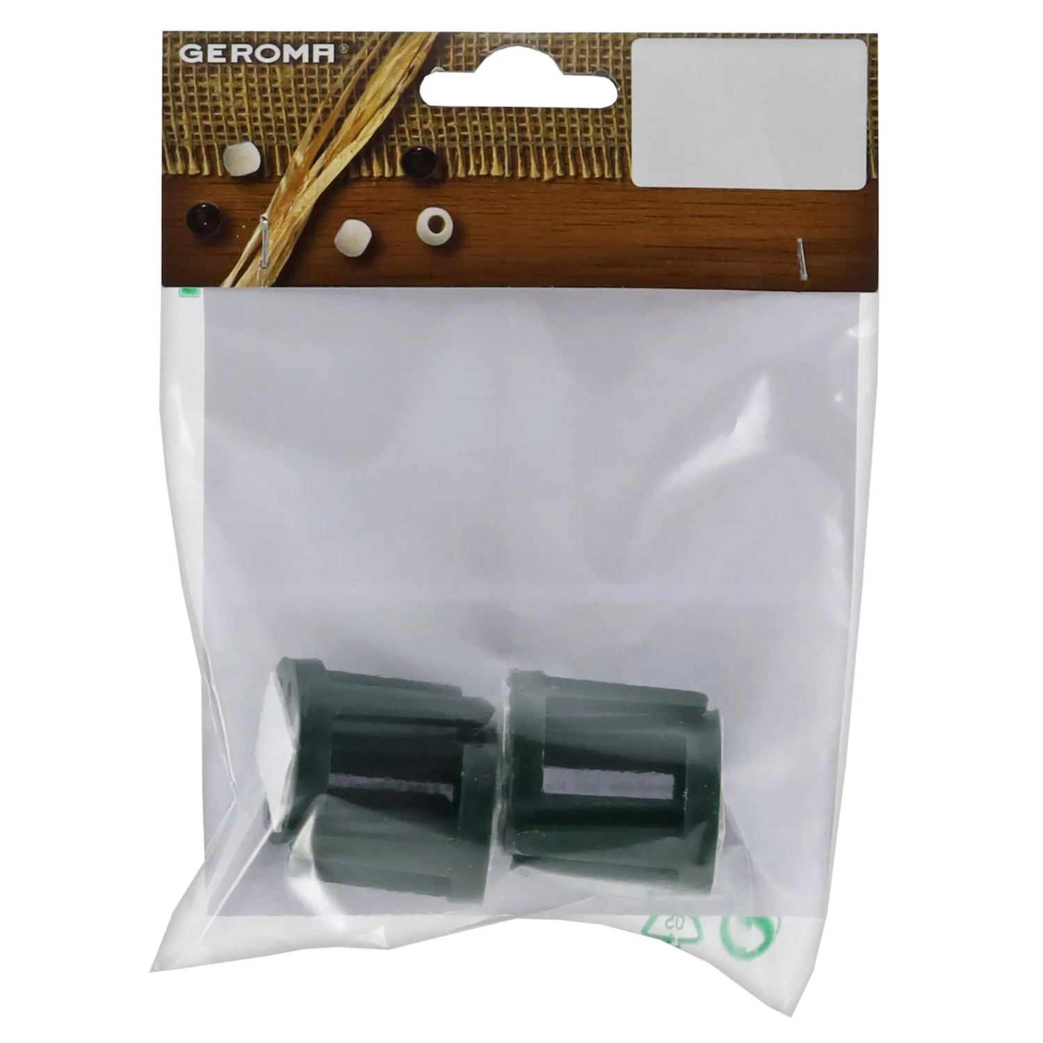 Gesteckhalter-Set für Steckschaum Ø 2,8 cm Grün