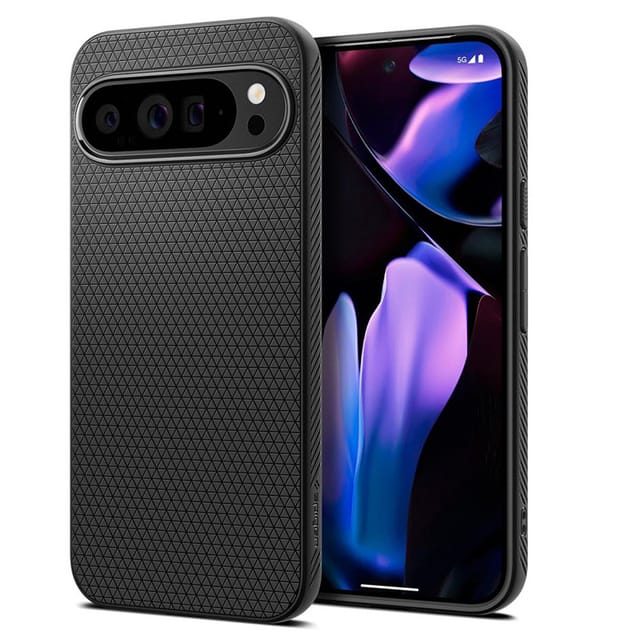 Spigen Liquid Air - matte black - Google Pixel 9 Pro XL