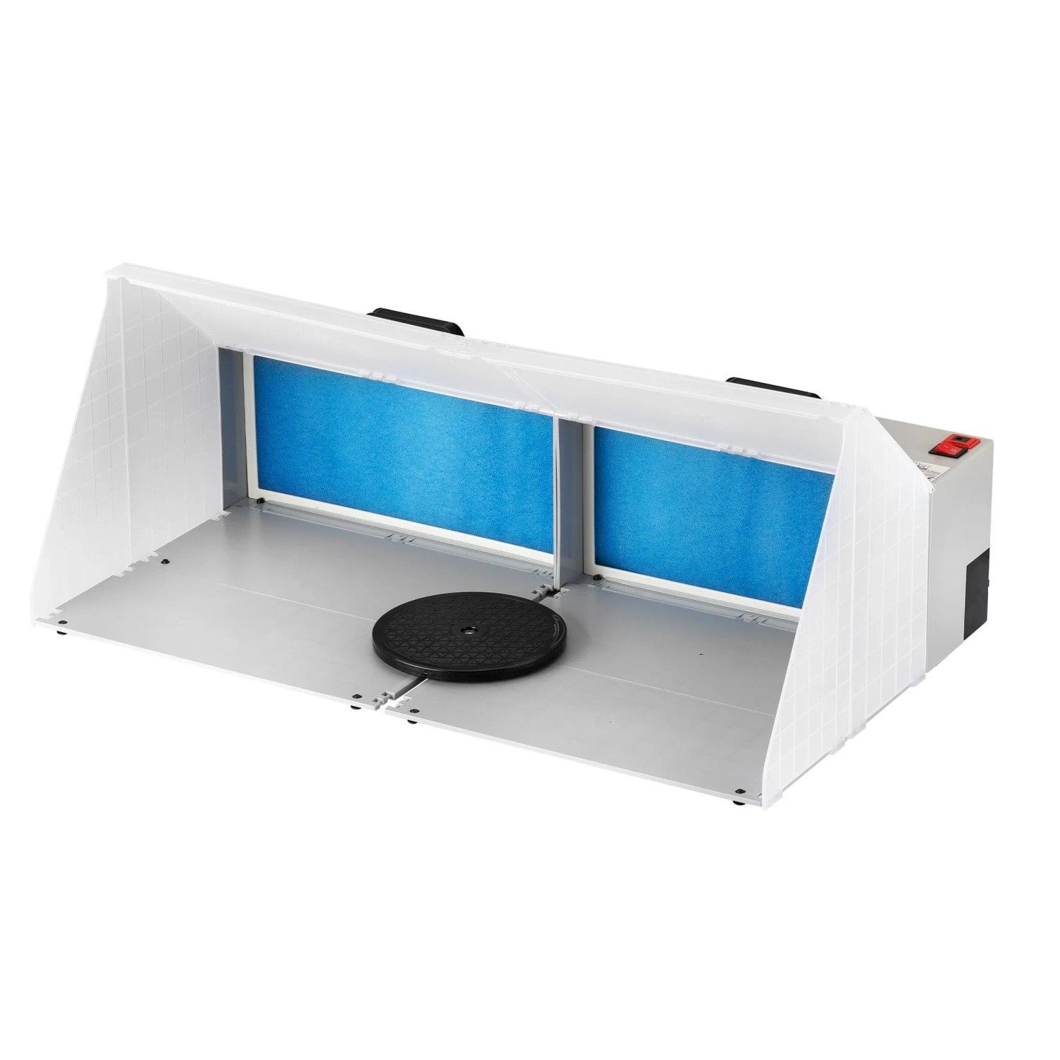Wiltec Doppel Absauganlage 8M³/Min 52Db Absaugung Farbe Farbnebel Erweiterbar