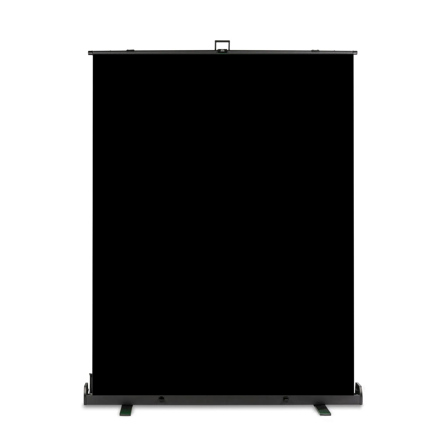 Walimex Pro Roll-Up Hintergrund Schwarz 155X200Cm Fotohintergrund Fotostudio