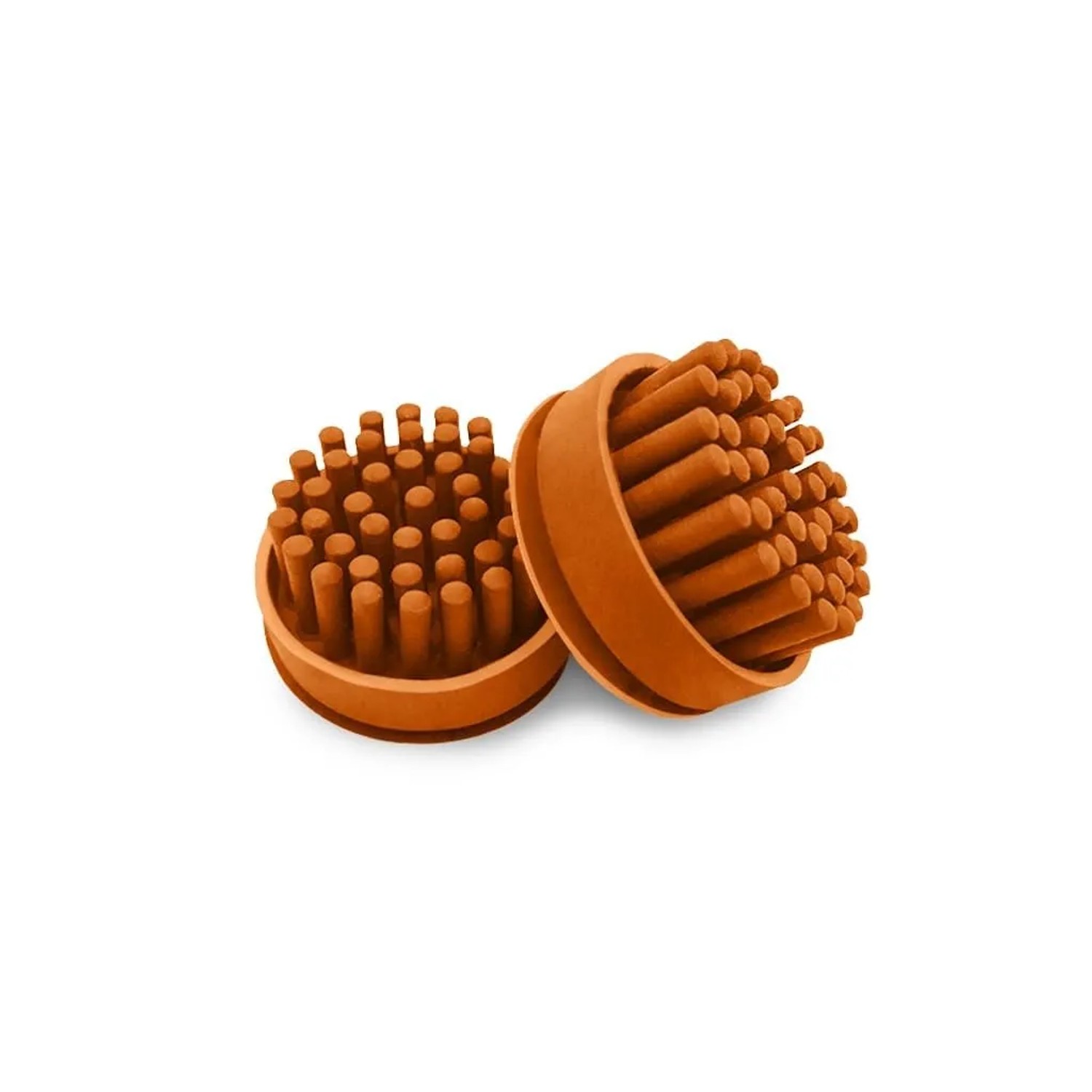 HPFloor Bürsteneinsätze Orange für Ringgummimatte-Schwerlast 23 Mm