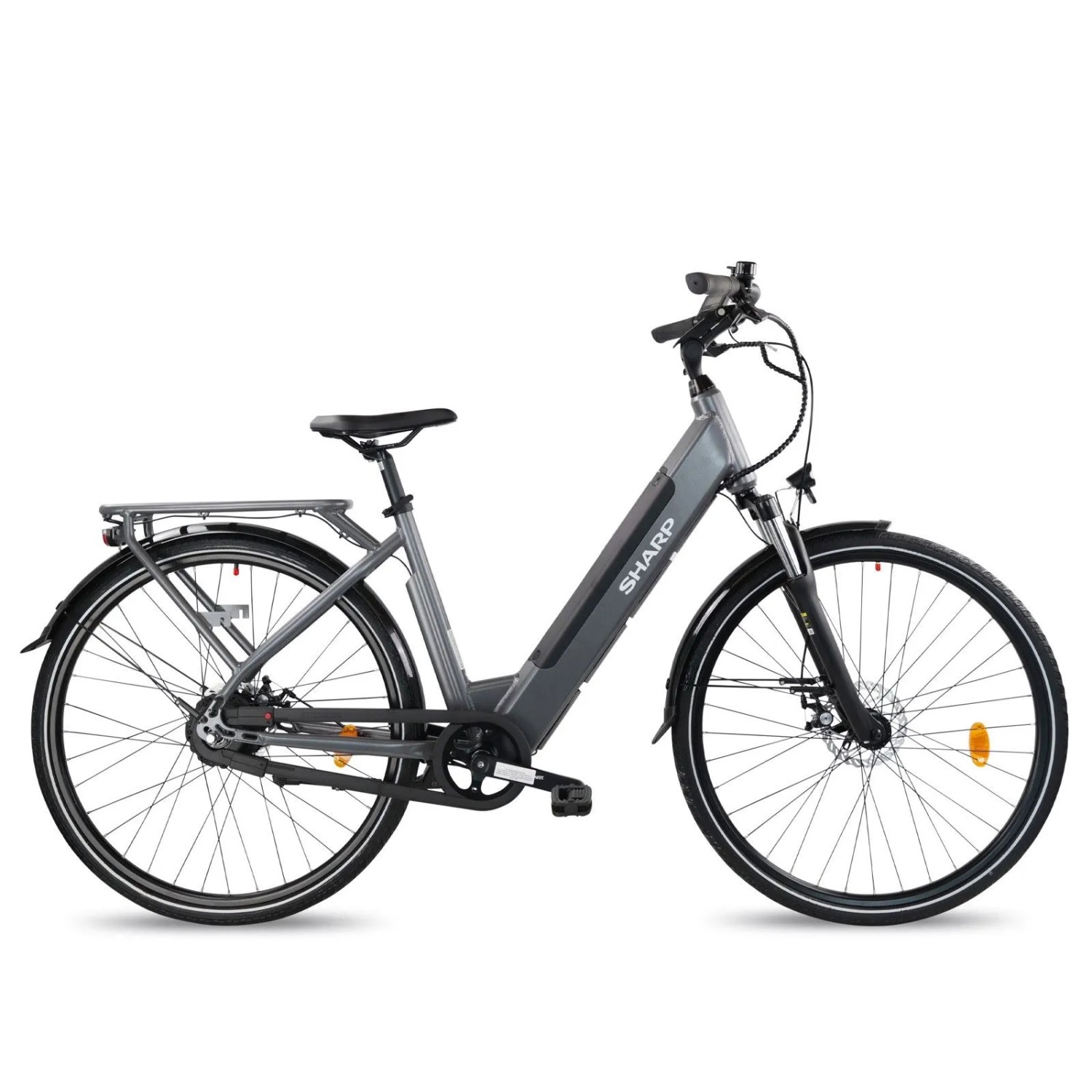 Sharp Automatic Elektro-Citybike 12.8 Ah 28 Zoll