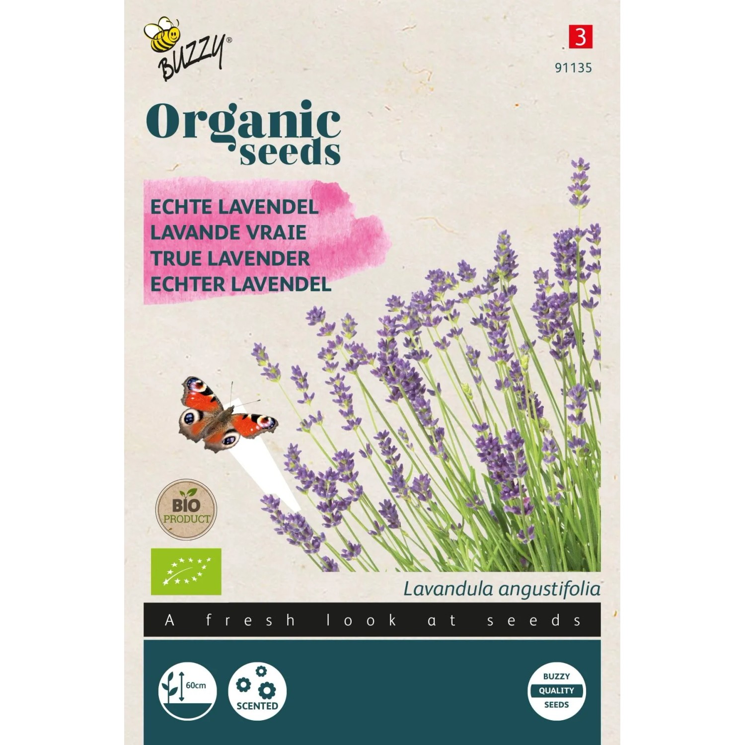 Lavendel Bio Saatgut Circa 0,1 g Duftend