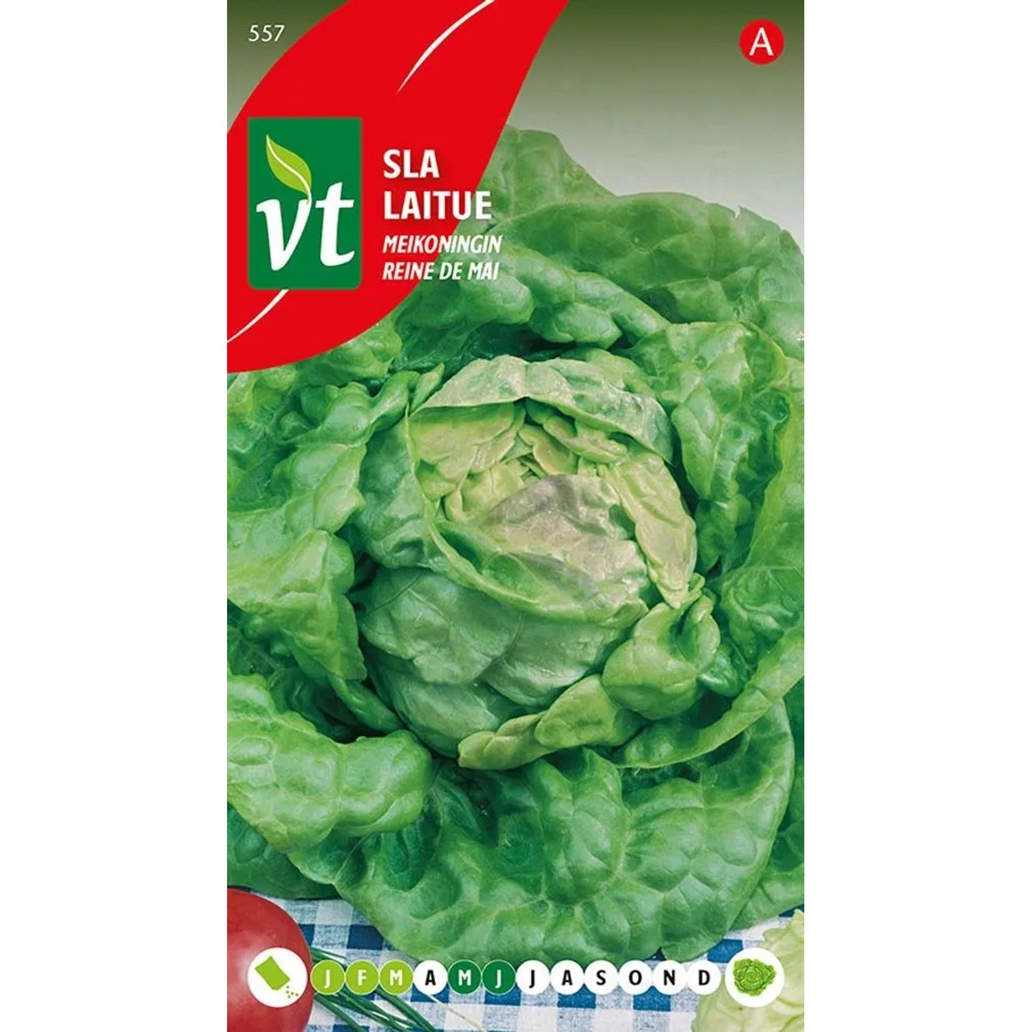 Kopfsalat 'May Queen' Samen Circa 3 g Knusprig und Saftig