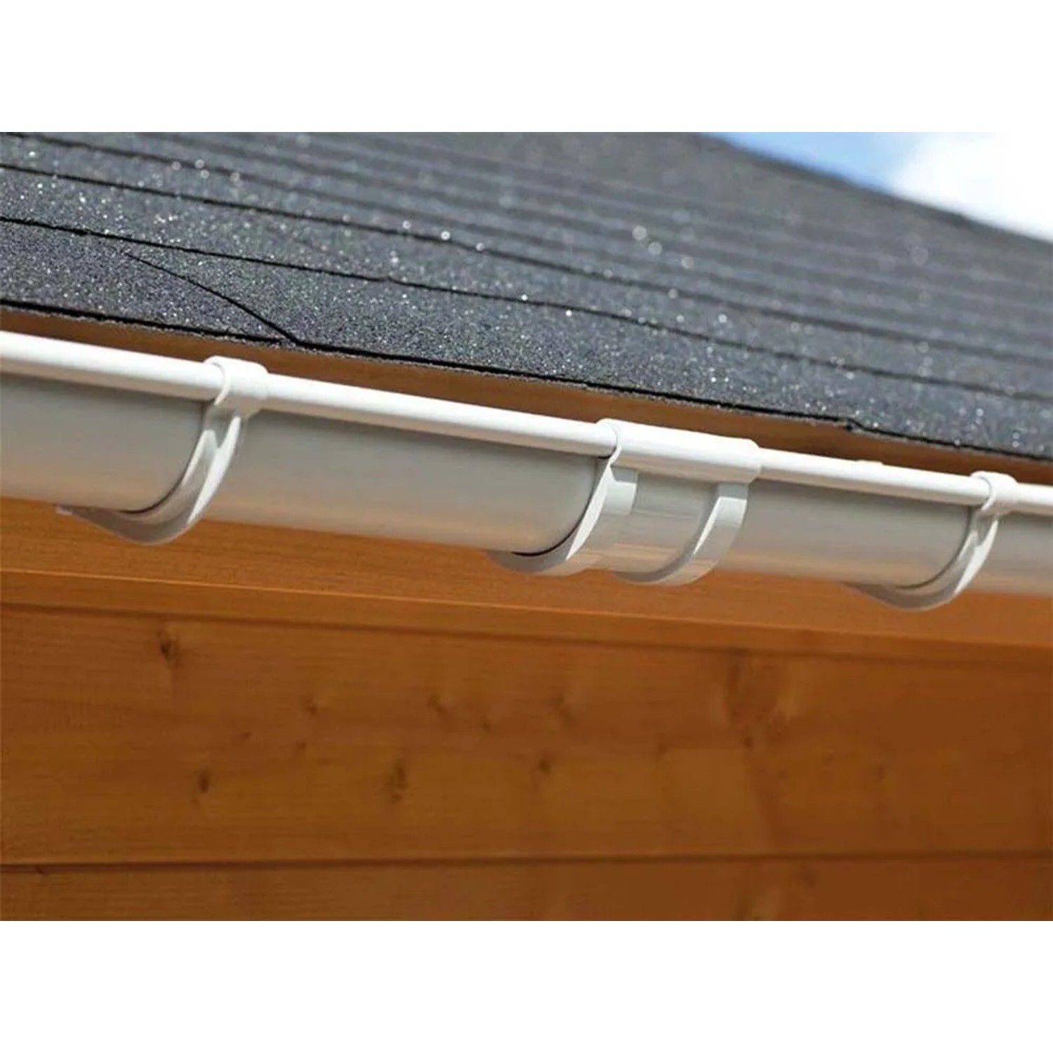 Dachrinnenpaket Gartenhaus 4 m