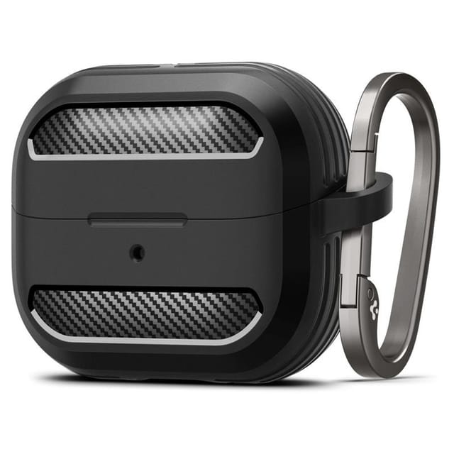 Spigen Rugged Armor - matte black - Samsung Galaxy Buds 3 Pro/3