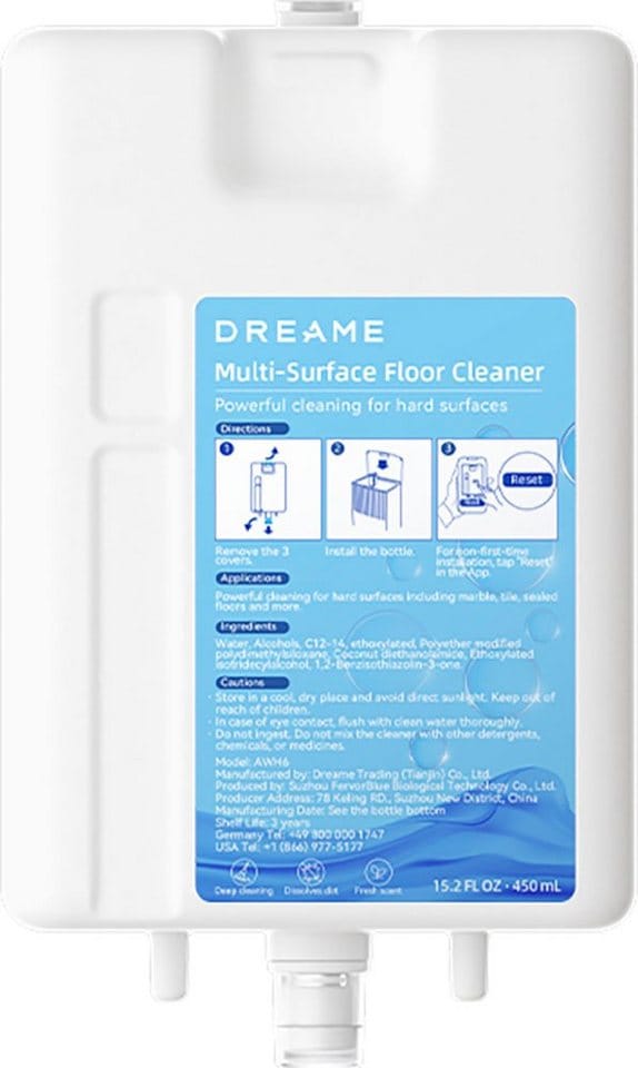 Dreame Roboter Staubsauger L20 Ultra multi surface cleaner 450 ml
