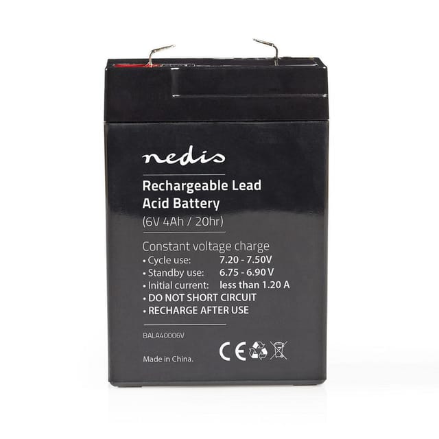 Nedis BALA40006V - UPS battery - Lead Acid - 4000 mAh