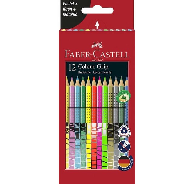 Faber-Castell Colour Grip Sonderfarbset 12er-Etui